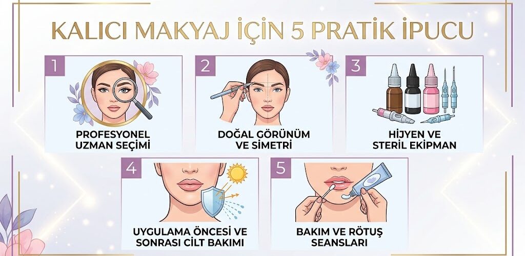 Kalıcı Makyaj İçin 5 Pratik İpucu